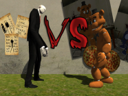 Slenderman VS Freddy The Fazbear